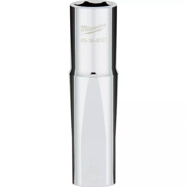 1/2" Drive X 9/16" Milwaukee Socket 6 Point Deep with 4-Flat Sides 45-34-9127