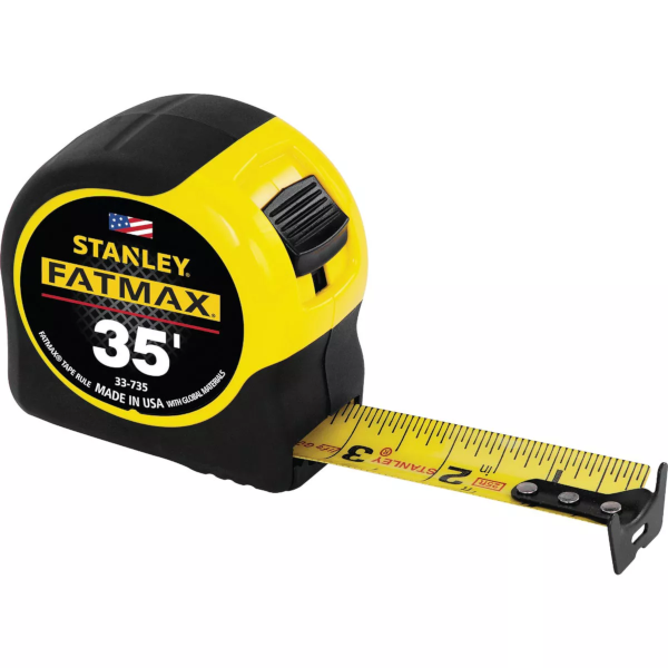 Stanley 1-1/4" X 35' FatMax Tape Measure 33-735