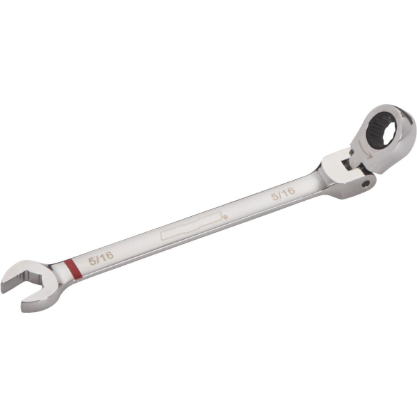 5/16" Channellock Standard 12-Point Ratcheting Combination Flex-Head Wrench 317403