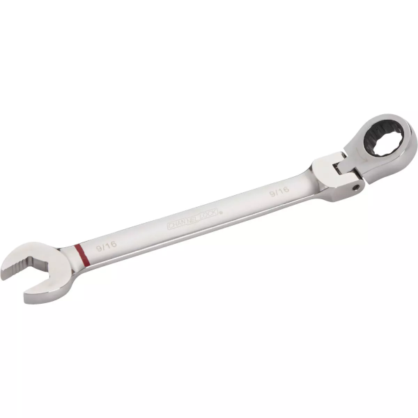 9/16" Channellock Standard 12-Point Ratcheting Combination Flex-Head Wrench 319236