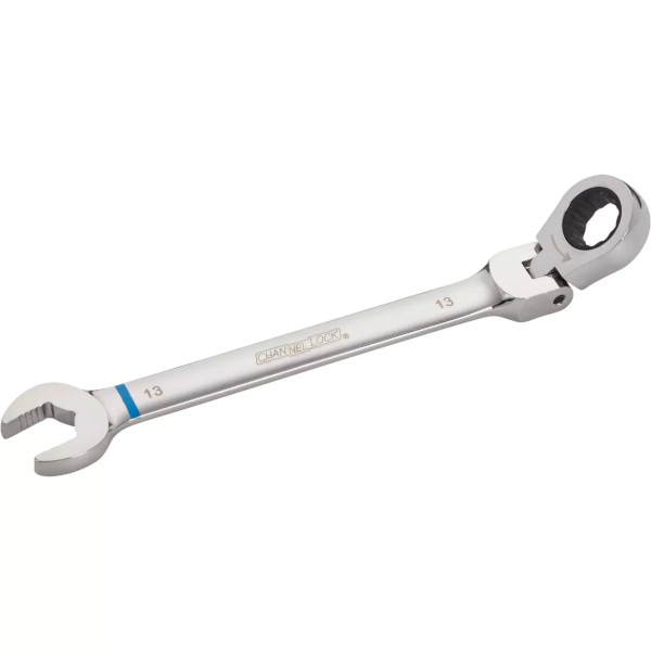 13mm Channellock Metric 12-Point Ratcheting Combination Flex-Head Wrench 321230