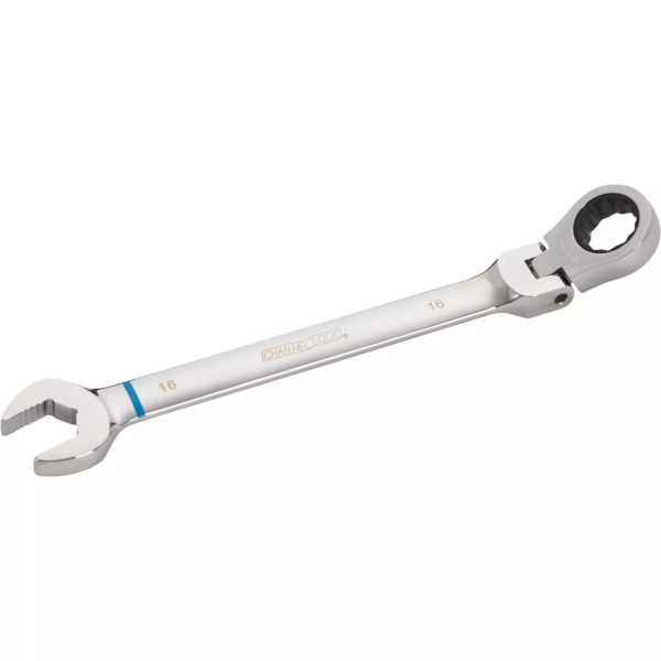 16mm Channellock Metric 12-Point Ratcheting Combination Flex-Head Wrench 321583