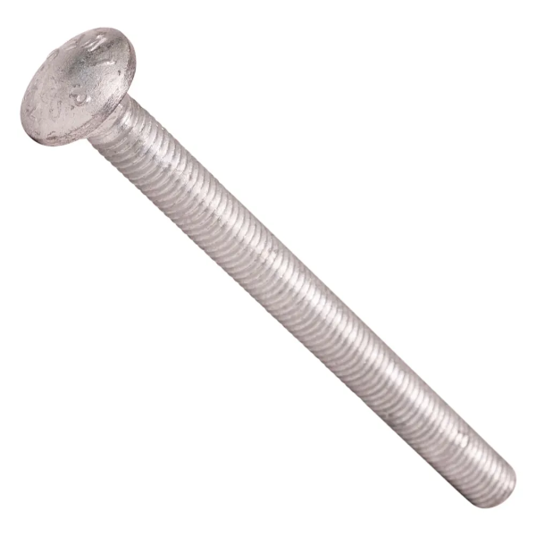 1/2"-13 X 5" Carriage Bolt A307 Hot-Dipped Galvanized